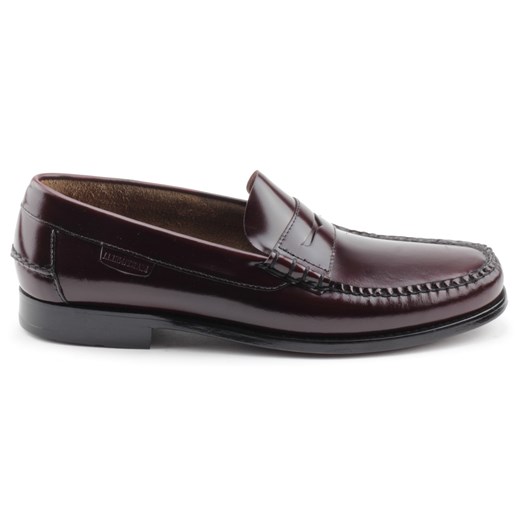 Mokasyny MARTINELLI B101-0011 Burgundy 2052-032 zebra-buty-pl czarny jesień