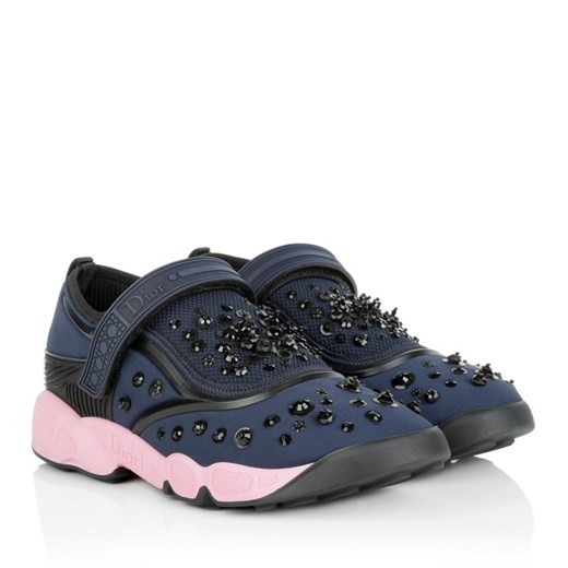 "Fusion Strap Sneaker Blue obuwie niebieski, różowy, czarny" fashionette szary młodzieżowy