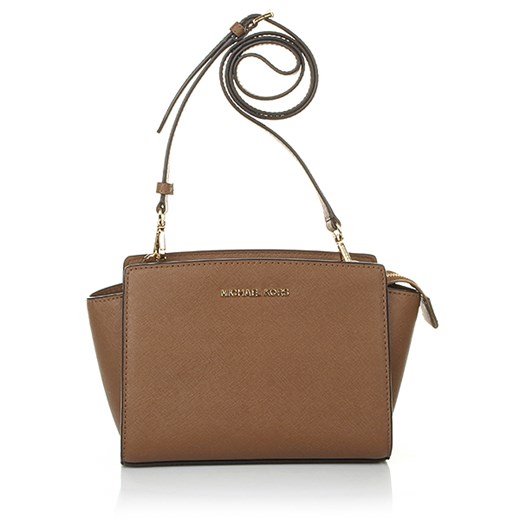"MICHAEL Michael Kors Selma MD Messenger Luggage torebki brązowy" fashionette brazowy na ramię