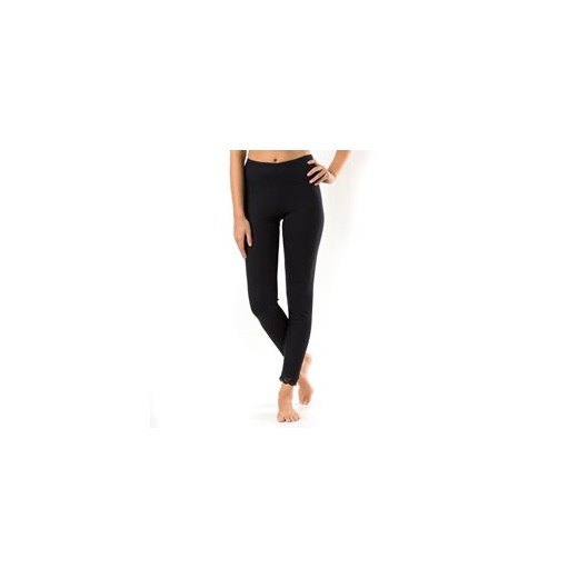 Legginsy do spania w cieniutkie prążki la-redoute-pl czarny boho