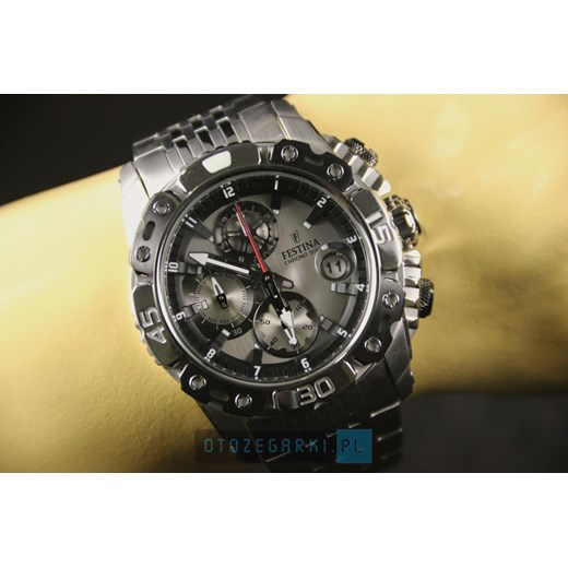 Zegarek Męski FESTINA F16543/E Tour de France - 16543/E otozegarki czarny stojące