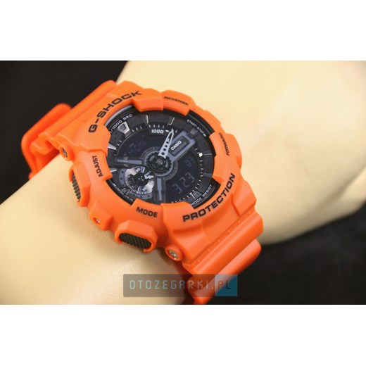 ZEGAREK CASIO GA-110MR-4AER G-Shock GA 110MR 4AER otozegarki pomaranczowy klasyczny