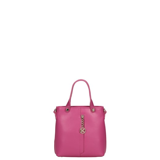 Różowa torebka do ręki kazar-com rozowy mini