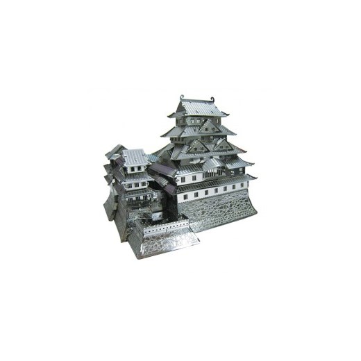 Tenyo Metallic Nano Puzzle Himeji Castle japanstore szary metal