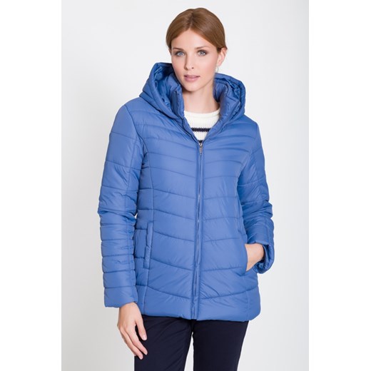 Pikowana kurtka greenpoint niebieski Kurtki damskie zimowe