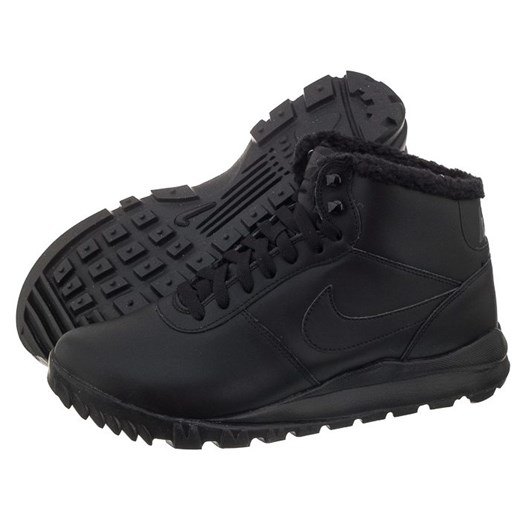 Trapery Nike Hoodland Leather 654887-090 (NI667-a) butsklep-pl czarny jesień