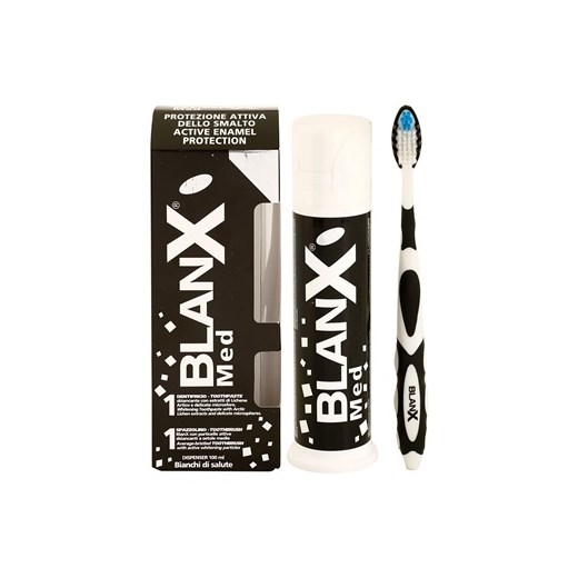 BlanX Med zestaw kosmetyków II.  + do każdego zamówienia upominek. iperfumy-pl czarny 