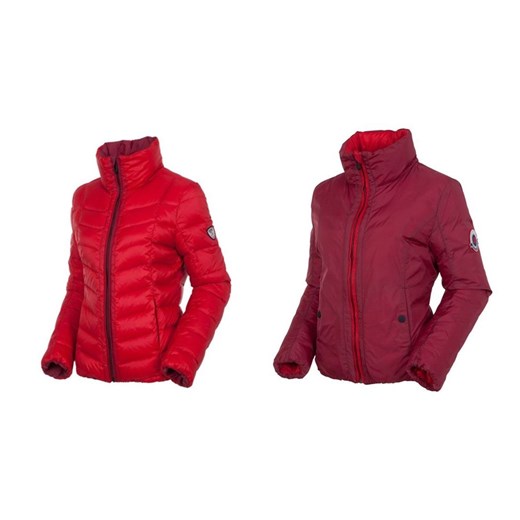 ROSSIGNOL KURTKA W EMMA REVERSIBLE DOWN JKT     30 zawojski-pl czerwony Kurtki damskie pikowane