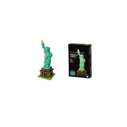 Kawada Nanoblock Sights to See Statue of Liberty japanstore czarny 