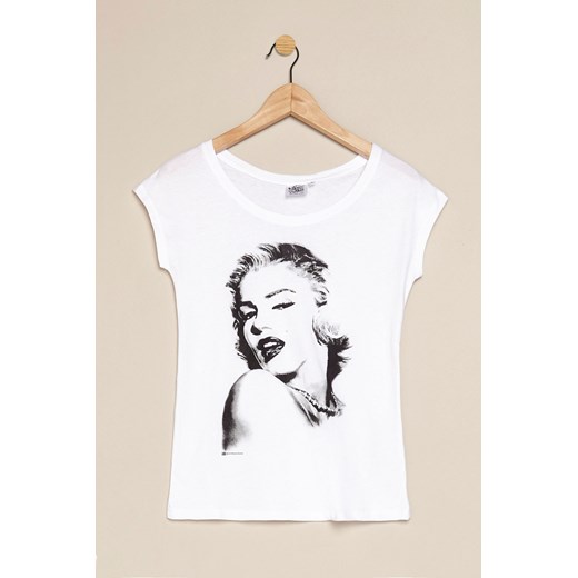 Marilyn t-shirt terranova bialy jesień