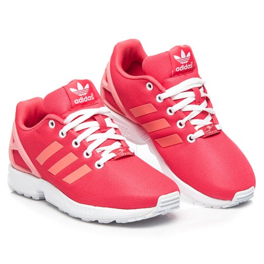 NEONOWE ADIDAS ZX FLUX czasnabuty-pl rozowy sznurówki