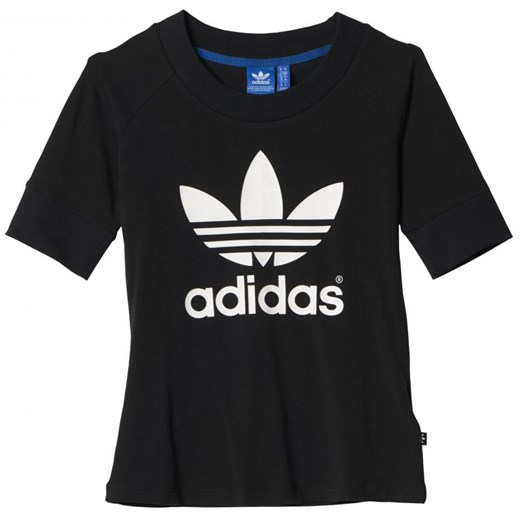 Koszulka adidas ORIGINALS Training Snap W AJ8905 hurtowniasportowa-net czarny bawełna