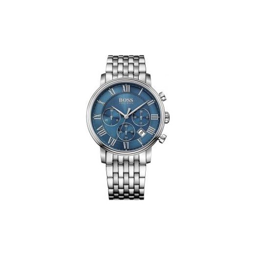 Zegarek męski Hugo Boss - 1513324 - GWARANCJA ORYGINALNOŚCI - DOSTAWA DHL GRATIS - GRAWER - RATY 0% - GWARANCJA NAWET 5 LAT! swiss niebieski klasyczny