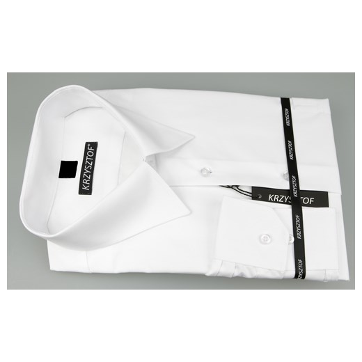 KRZYSZTOF koszula biała 52 182/188 dł. klasyczna krzysztof-pl bialy długie