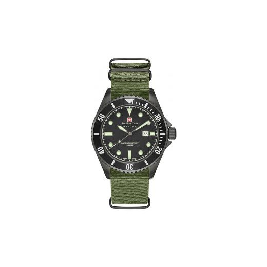Zegarek męski Swiss Military Hanowa - 06-4279.13.007 - GWARANCJA ORYGINALNOŚCI - DOSTAWA DHL GRATIS - GRAWER - RATY 0% swiss zielony okrągłe