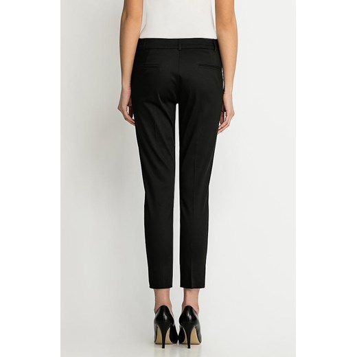 Bawełniane spodnie cygaretki orsay-com czarny lato