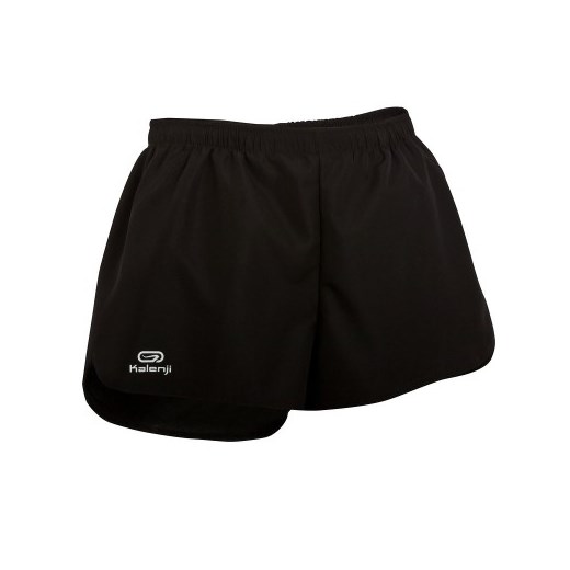 Spodenki do biegania EKIDEN damskie decathlon czarny sportowy