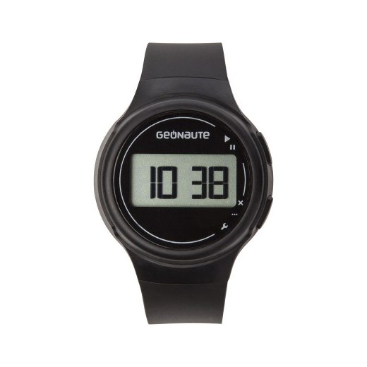 Zegarek ze stoperem W100 S decathlon czarny
