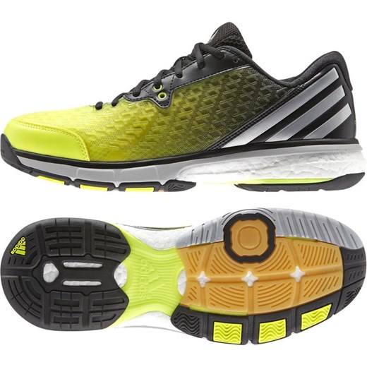 Buty do siatkówki adidas Energy Boost M B34146 hurtowniasportowa-net zielony Buty do siatkówki męskie