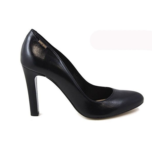 BUTY DAMSKIE CZÓŁENKA CZARNE BRAVO MODA 1130 SKÓRA NATURALNA sohobuty-pl czarny Czółenka klasyczne
