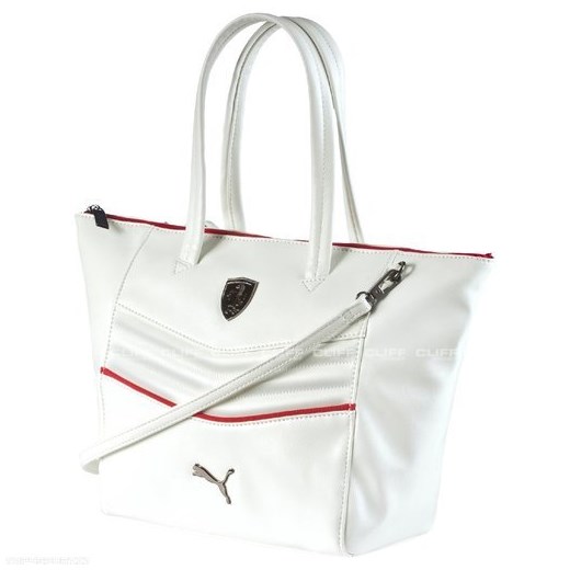 TORBA PUMA FERRARI LS HANDBAG cliffsport-pl bialy na ramię