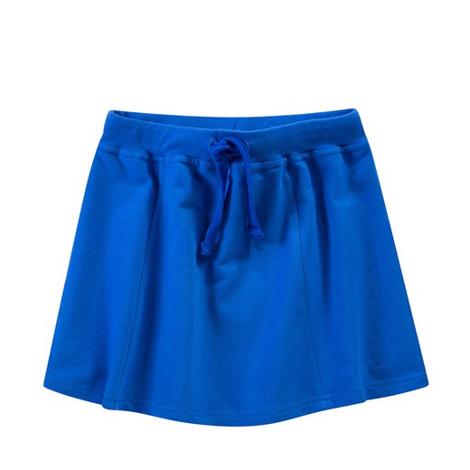 Rozkloszowana spódniczka dla dziewczynki endo niebieski luźny