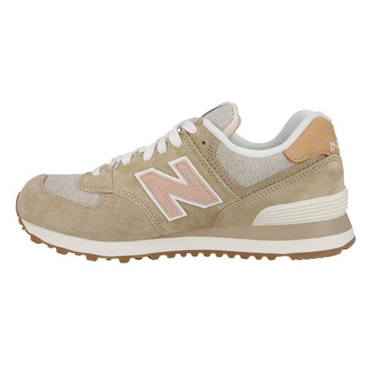 Buty damskie sneakersy New Balance "Beach Cruiser Pack" WL574BCA sneakerstudio-pl bezowy syntetyk