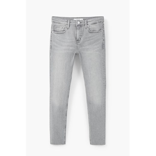 Jeansy - Mango - Jeansy Isa answear-com szary jesień