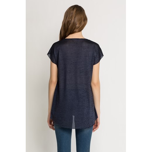 Asymetryczny, luźny t-shirt Orsay szary L orsay.com
