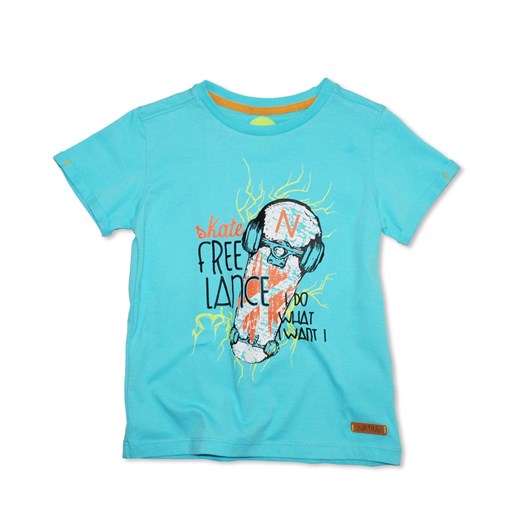 T-shirt B-TSH-011-B turkusowy Nativo Kids 164 kids.showroom.pl