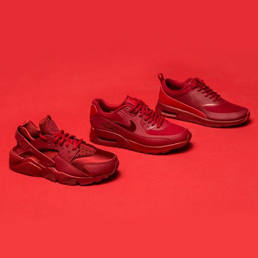 NIKE WMNS AIR MAX THEA Nike czerwony 40.5 okazyjna cena Sizeer 