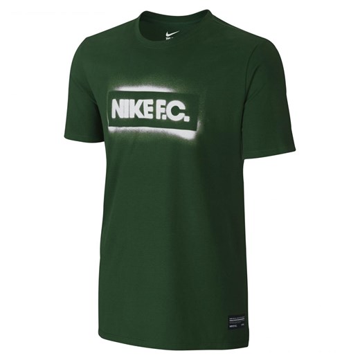Koszulka Nike Fc Stencil Block zielone 742600-341