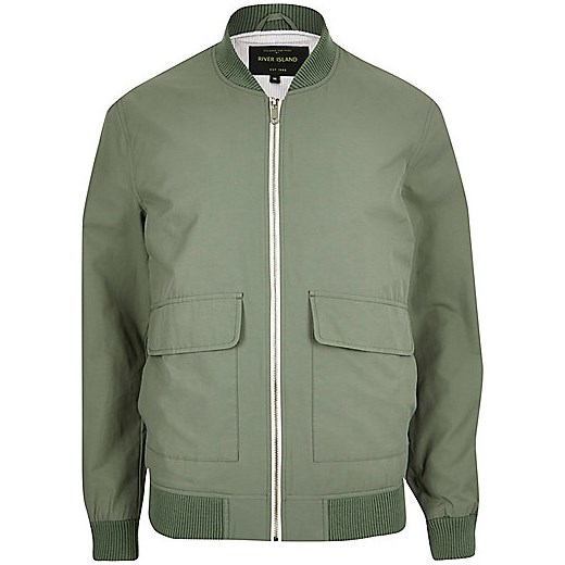 Green bomber jacket 