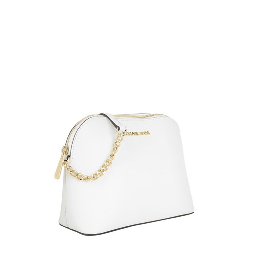 "MICHAEL Michael Kors Cindy LG Dome Crossbody Optic White torebki biały" Michael Kors bialy Fashionette
