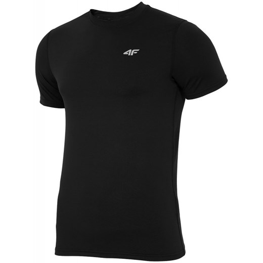 [T4Z15-TSMF300] T-shirt męski fitnes TSMF300 – czarny 4F czarny  eSklep marki 4F
