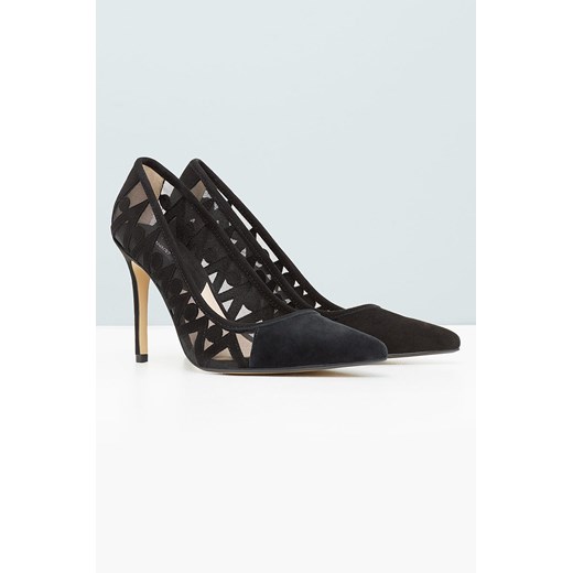 Buty - Mango - Szpilki Ariac Mango czarny 38 ANSWEAR.com