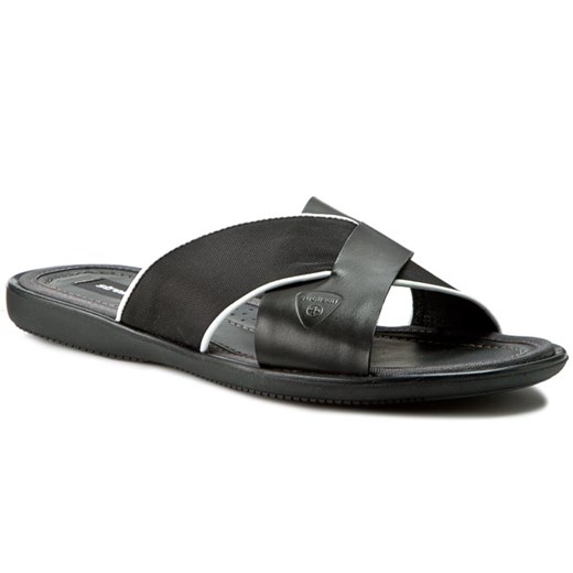 Klapki STRELLSON - Robbins Sandal I Calf 4010001882 Black 900 Strellson  43 eobuwie.pl