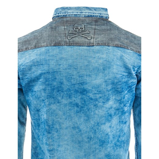Koszula męska jeansowa (dx0967)   L DSTREET