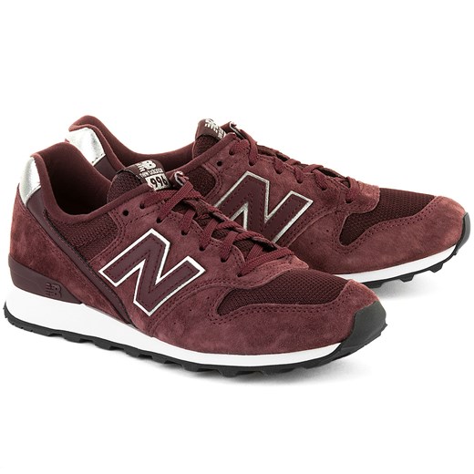 NEW BALANCE Classics Traditionnels 996 - Bordowe Zamszowe Sportowe Damskie - WR996HB czerwony New Balance 41 MIVO