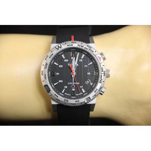T2P285 - Zegarek Męski TIMEX z kolekcji Intelligent Quartz Adventure Series Comp Timex szary  e-watches