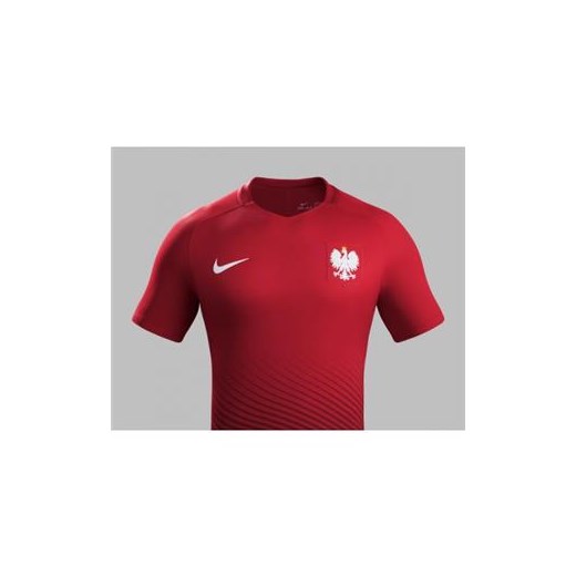 Koszulka Reprezentacji Polski YTH HM SUPPORTERS TEE czerwony Nike S Perfektsport