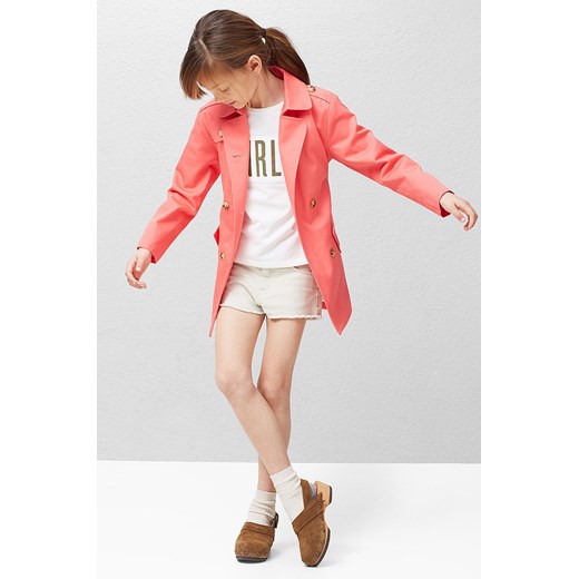 Mango Kids - Płaszcz dziecięcy Trench 104-164 cm Mango Kids 164 ANSWEAR.com