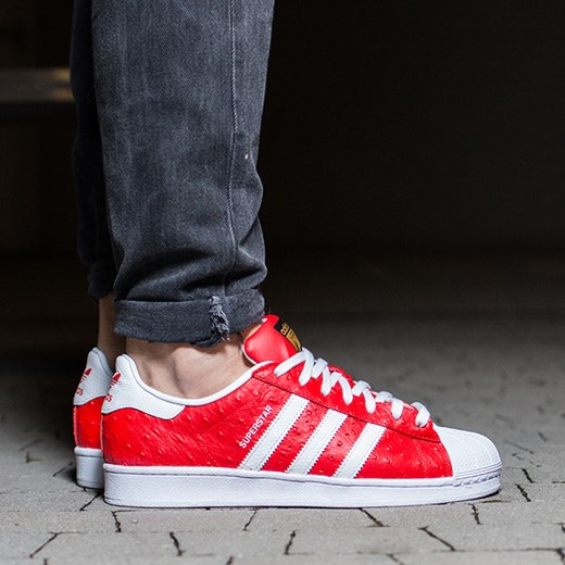 Buty męskie sneakersy adidas Originals Superstar Animal S75158 pomaranczowy Adidas Originals 44 sneakerstudio.pl