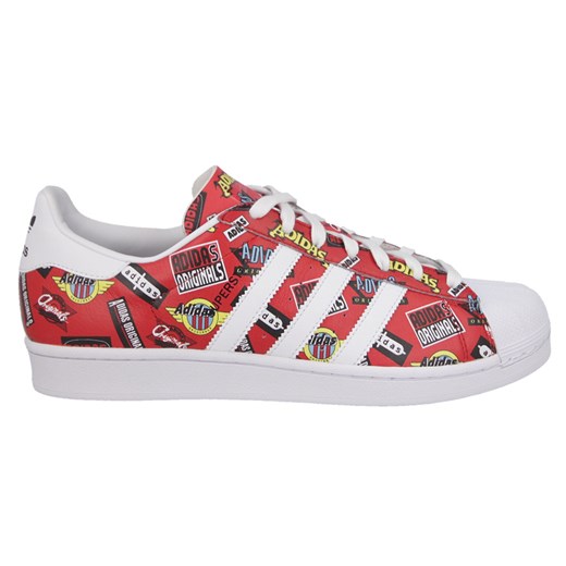 Buty męskie sneakersy adidas Originals Superstar Nigo AOP Allover Print S83388 brazowy Adidas Originals 42 2/3 okazja sneakerstudio.pl 