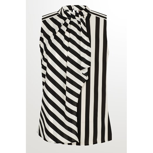 Szyfonowa bluzka w paski Orsay  40 orsay.com