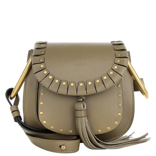 "Hudson Mini Porte Epaule Merino Grey torebki szary" szary Chloé Fashionette