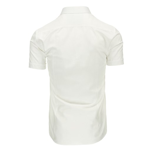 Koszula męska kremowa (kx0675)   XL DSTREET
