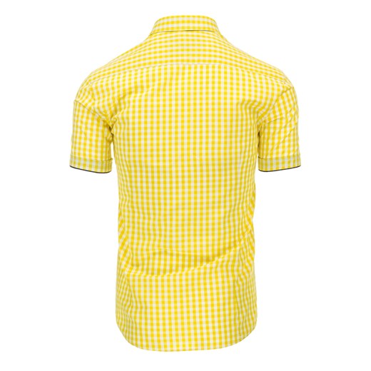 Koszula męska żółta (kx0677)   L DSTREET