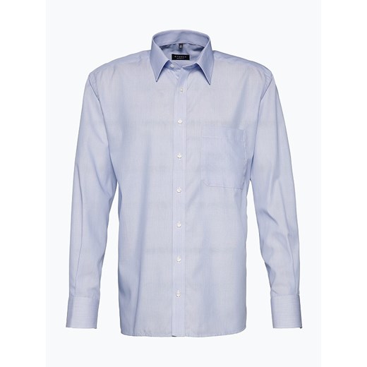 ETERNA COMFORT FIT - Koszula męska niewymagająca prasowania, niebieski