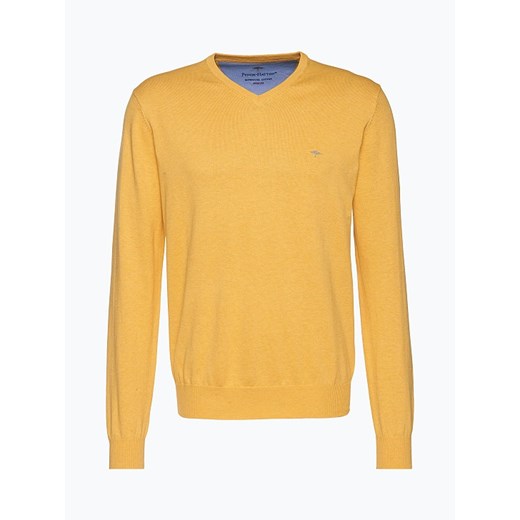 Fynch Hatton - Sweter męski, żółty